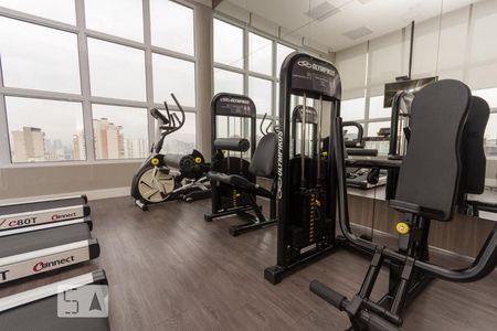 Studio para alugar com 30m², 1 quarto e 1 vaga Studio para alugar com 30m², 1 quarto e 1 vagaAcademia