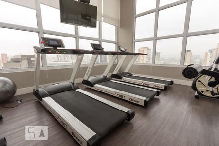 Studio para alugar com 30m², 1 quarto e 1 vaga Studio para alugar com 30m², 1 quarto e 1 vagaAcademia