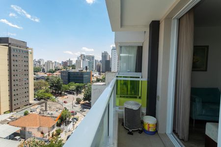 Studio para alugar com 30m², 1 quarto e 1 vaga Studio para alugar com 30m², 1 quarto e 1 vagaVaranda