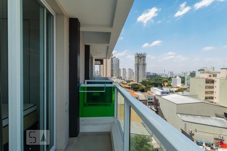 Studio para alugar com 30m², 1 quarto e 1 vaga Studio para alugar com 30m², 1 quarto e 1 vagaVaranda