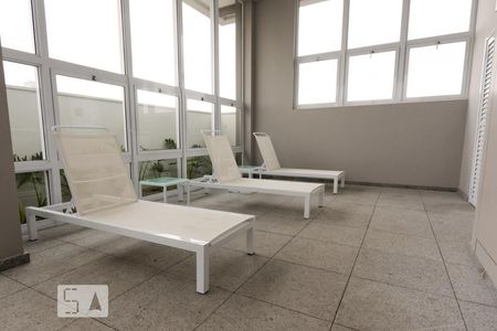 Studio para alugar com 30m², 1 quarto e 1 vaga Studio para alugar com 30m², 1 quarto e 1 vagaÁrea de Descanso