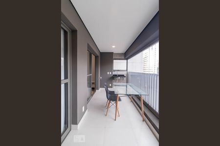 Varanda de apartamento para alugar com 2 quartos, 56m² em Jardim Paulista, São Paulo