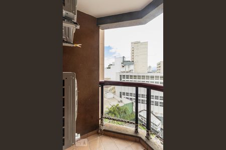 Varanda da Sala de apartamento para alugar com 1 quarto, 33m² em Vila Buarque, São Paulo