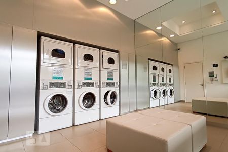 Studio à venda com 50m², 1 quarto e 1 vagaLavanderia