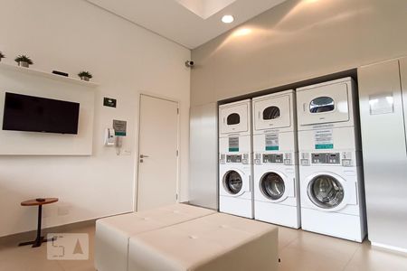 Studio à venda com 50m², 1 quarto e 1 vagaLavanderia