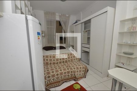 Sala americana de apartamento para alugar com 1 quarto, 21m² em Botafogo, Rio de Janeiro