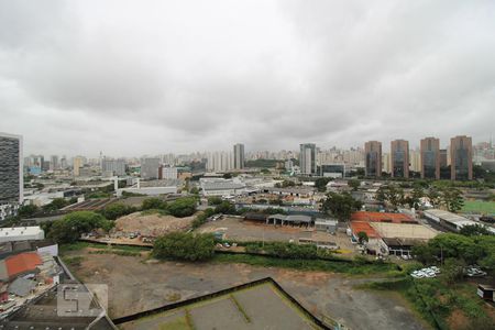 Vista da varanda  de apartamento para alugar com 1 quarto, 48m² em Parque Industrial Tomas Edson, São Paulo
