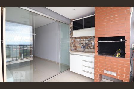 Varanda gourmet de apartamento para alugar com 3 quartos, 81m² em Alto da Glória, Goiânia