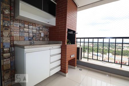 Varanda gourmet de apartamento para alugar com 3 quartos, 81m² em Alto da Glória, Goiânia