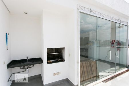 Área comum - Churrasqueira de apartamento para alugar com 1 quarto, 29m² em Tatuapé, São Paulo
