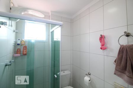 Banheiro 1 suite de apartamento para alugar com 2 quartos, 69m² em Fundação, São Caetano do Sul