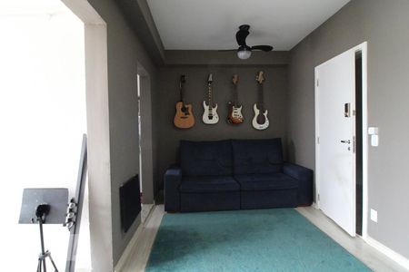 Sala de apartamento à venda com 1 quarto, 45m² em Santo Amaro, São Paulo