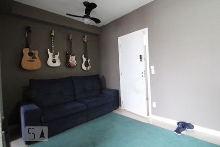 Sala de apartamento à venda com 1 quarto, 45m² em Santo Amaro, São Paulo