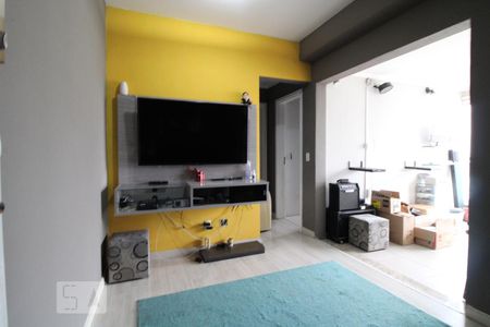Sala de apartamento à venda com 1 quarto, 45m² em Santo Amaro, São Paulo