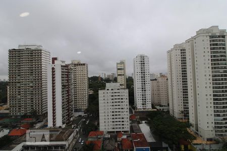 Vista da varanda de apartamento à venda com 1 quarto, 45m² em Santo Amaro, São Paulo