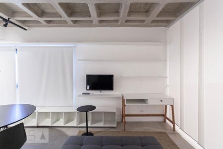 Sala/Cozinha de kitnet/studio para alugar com 1 quarto, 42m² em Savassi, Belo Horizonte