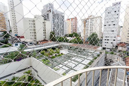 Vista da Varanda de apartamento à venda com 3 quartos, 120m² em Pinheiros, São Paulo