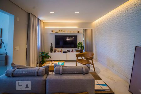 Sala de apartamento à venda com 3 quartos, 109m² em Novo Taquaral, Campinas