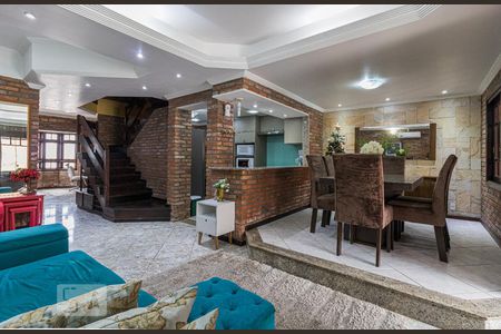 Sala/Sala de jantar de casa à venda com 3 quartos, 340m² em Passo da Areia, Porto Alegre