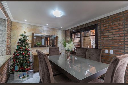 Sala/Sala de jantar de casa à venda com 3 quartos, 340m² em Passo da Areia, Porto Alegre