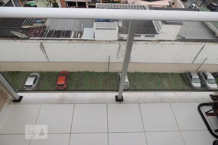 Varanda da Sala de apartamento à venda com 2 quartos, 55m² em Taquara, Rio de Janeiro