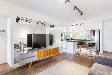 Sala de apartamento para alugar com 2 quartos, 56m² em Itaim Bibi, São Paulo
