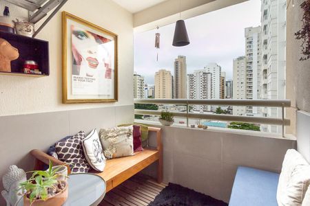 Apartamento à venda com 56m², 2 quartos e 1 vaga Apartamento à venda com 56m², 2 quartos e 1 vagaVaranda da Sala