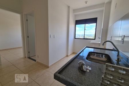Cozinha de apartamento para alugar com 2 quartos, 42m² em Centro, Votorantim