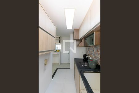 Cozinha de apartamento à venda com 1 quarto, 37m² em Jardim Ibitirama, São Paulo