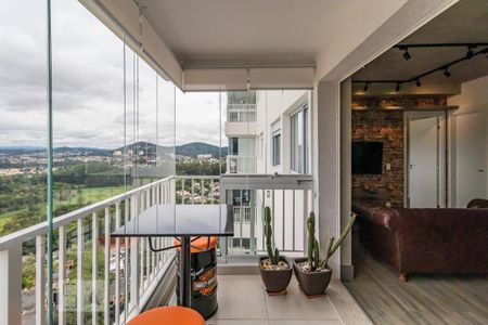 Varanda de apartamento para alugar com 1 quarto, 47m² em Alphaville Empresarial, Barueri