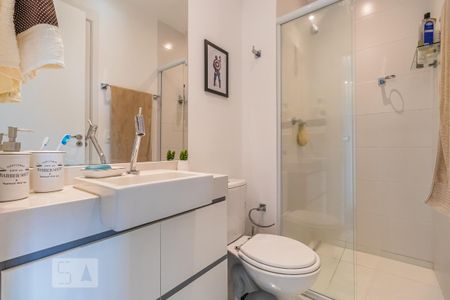 Apartamento para alugar com 47m², 1 quarto e 1 vaga Apartamento para alugar com 47m², 1 quarto e 1 vagaBanheiro da Suíte