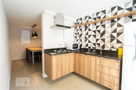 Studio à venda com 34m², 1 quarto e sem vagaSalão Gourmet