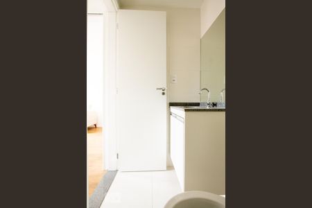 Banheiro da Suíte de kitnet/studio à venda com 1 quarto, 34m² em Vila Yara, Osasco