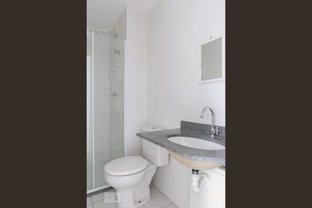 Banheiro de apartamento à venda com 1 quarto, 31m² em Água Branca, São Paulo