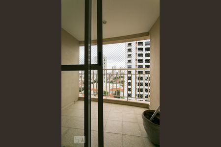 Varanda da Sala de apartamento para alugar com 2 quartos, 60m² em Vila Bertioga, São Paulo