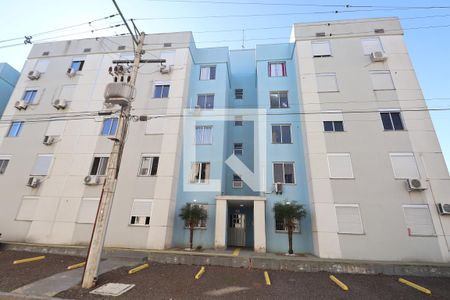 Fachada do bloco de apartamento à venda com 2 quartos, 53m² em Olaria, Canoas