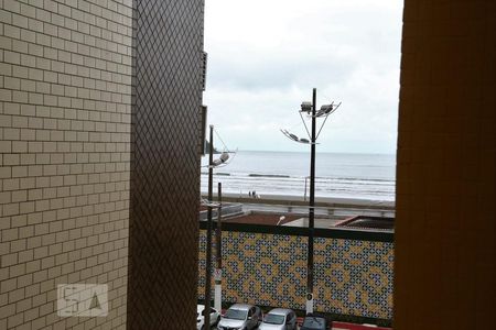 Vista do Mar de kitnet/studio para alugar com 1 quarto, 30m² em Canto do Forte, Praia Grande