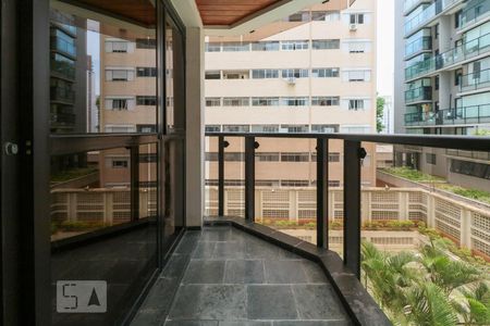 Varanda de apartamento para alugar com 1 quarto, 35m² em Jardim Paulista, São Paulo