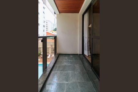 Varanda de apartamento para alugar com 1 quarto, 35m² em Jardim Paulista, São Paulo