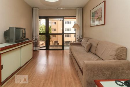 Sala de apartamento para alugar com 1 quarto, 35m² em Jardim Paulista, São Paulo