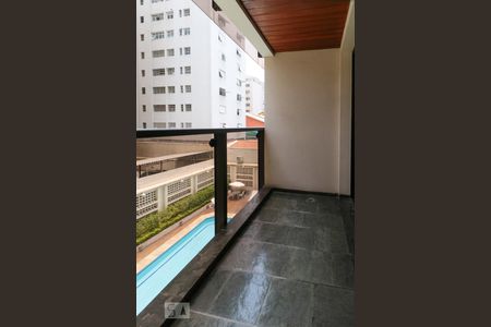 Varanda de apartamento para alugar com 1 quarto, 35m² em Jardim Paulista, São Paulo