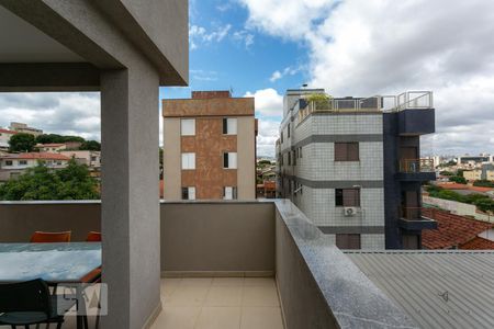 Varanda de apartamento à venda com 3 quartos, 151m² em Esplanada, Belo Horizonte