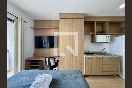 Studio de kitnet/studio para alugar com 1 quarto, 22m² em Jardim das Acacias, São Paulo