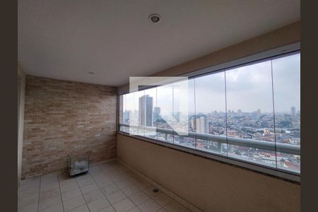 Varanda da Sala de apartamento à venda com 3 quartos, 103m² em Vila Firmiano Pinto, São Paulo