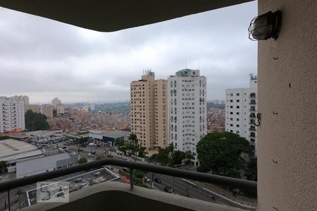 Varanda da Sala de apartamento para alugar com 1 quarto, 40m² em Vila Suzana, São Paulo