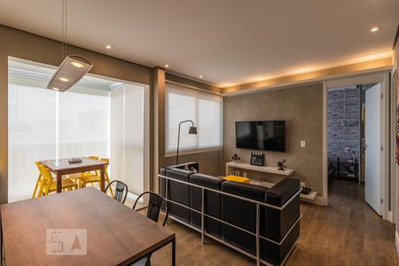 Sala de apartamento para alugar com 1 quarto, 47m² em Alphaville Empresarial, Barueri