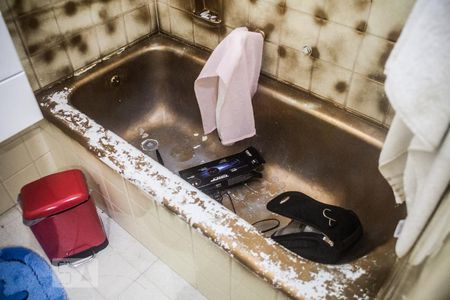 Apartamento à venda com 150m², 3 quartos e 1 vagaDetalhe do banheiro