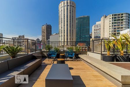 Studio à venda com 28m², 1 quarto e sem vagaÁrea comum - Terraço