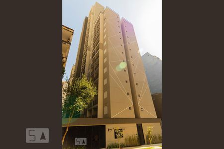 Studio à venda com 28m², 1 quarto e sem vagaFachada