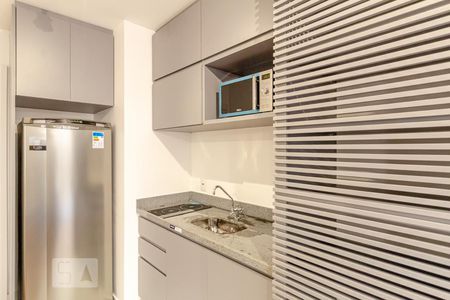 Studio à venda com 28m², 1 quarto e sem vagaCozinha